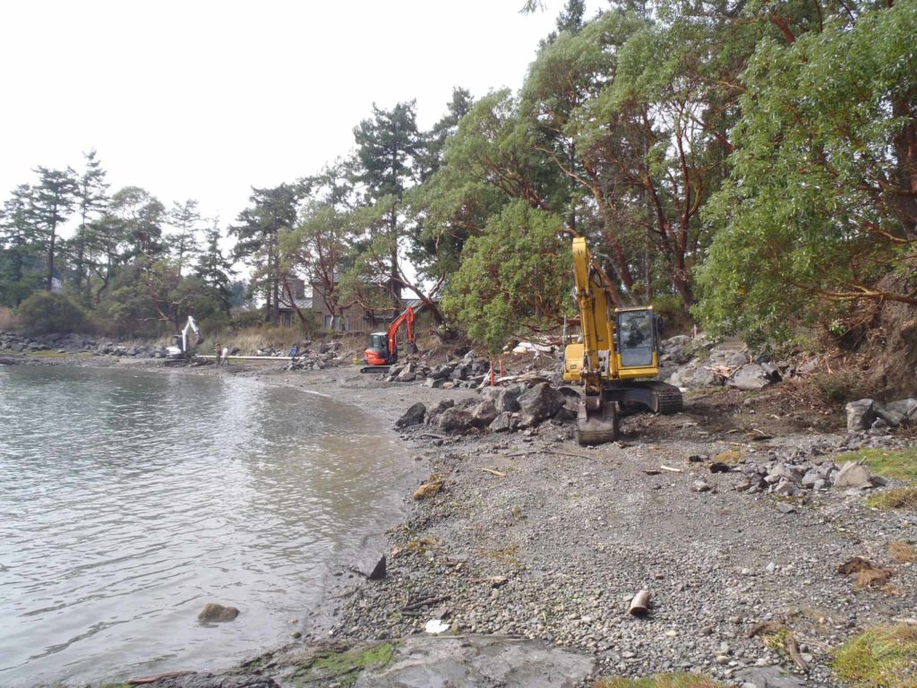 Beach and Bluff Restoration (Brown Island)