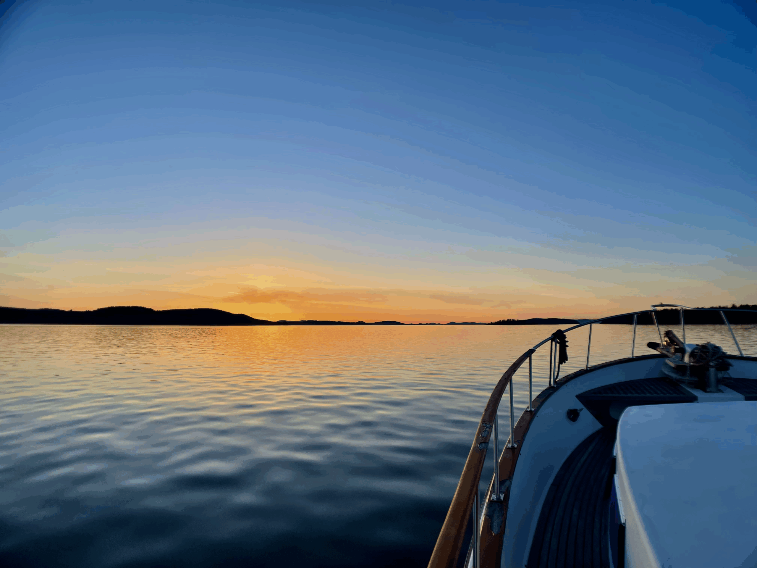 San Juan Islands sunset