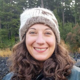 Erin Licata wearing a hat