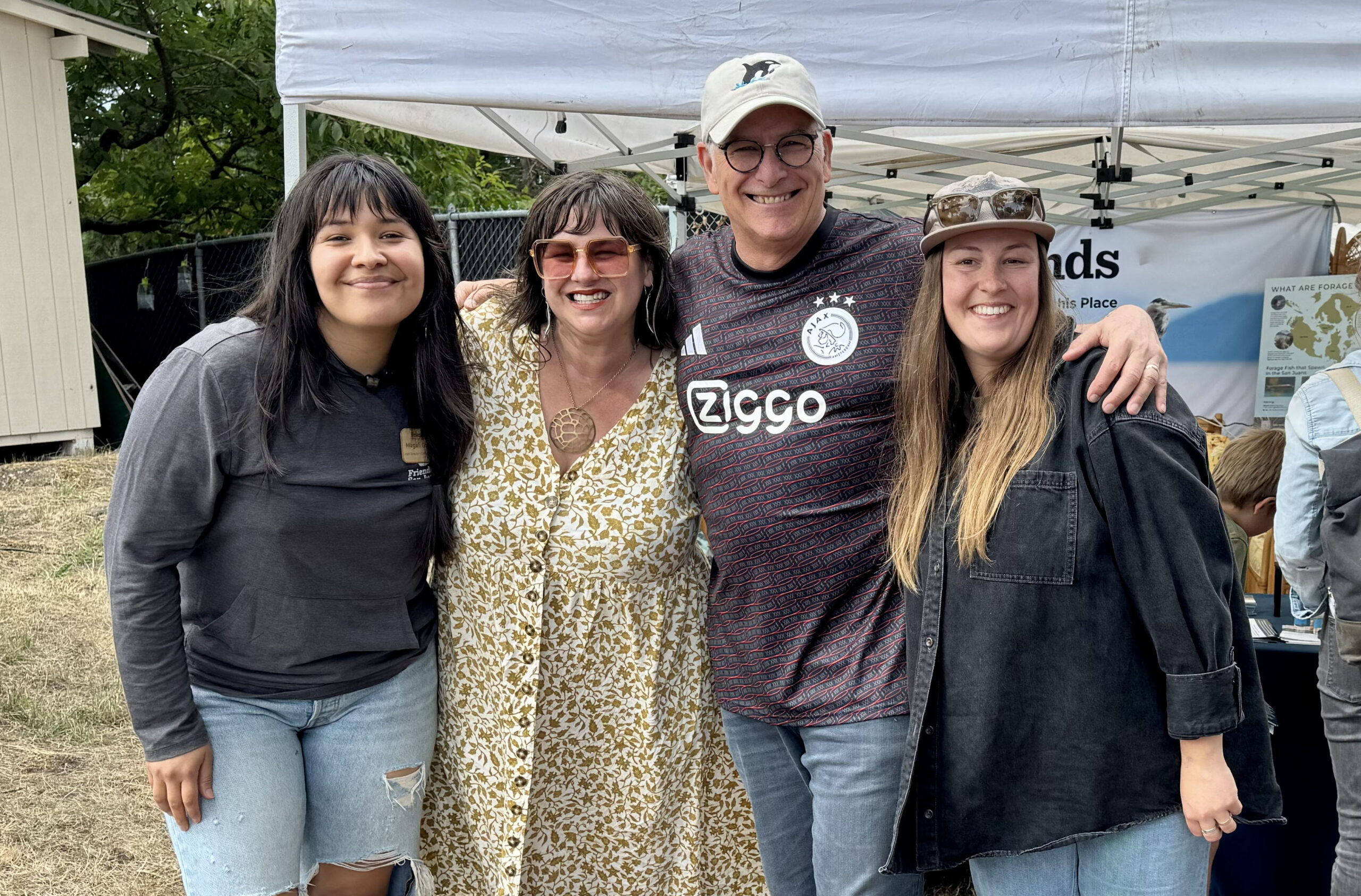 tony and staff at the fair