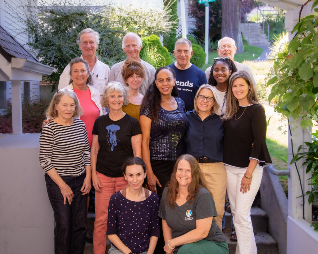 group photo of the friends of the san juans staff and volunteers
